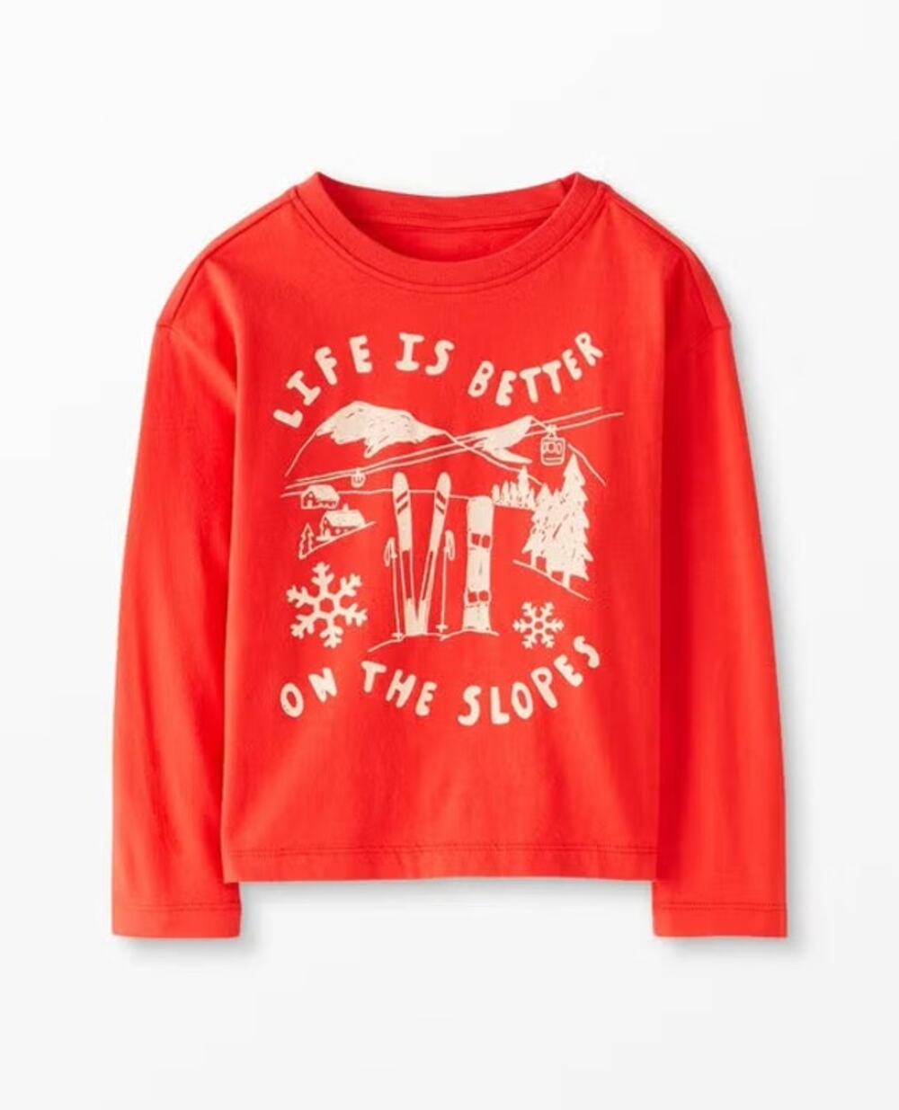 Hanna Andersson 'On The Slopes' Holiday Graphic Tee